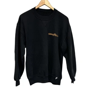 Goodyear Tires Racing Pullover Crewneck Russell Sweatshirt GRUNGE Black Fade XL - Bild 1 von 5
