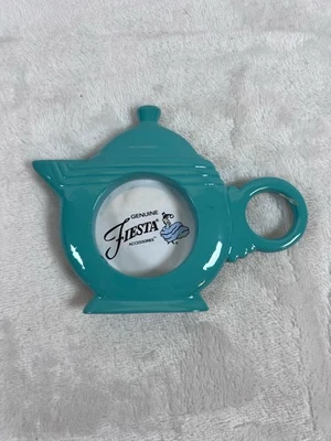 嘉年华相框茶壶蓝绿色 5x3.5 英寸 Weston Galley — 第 1/3 张图片