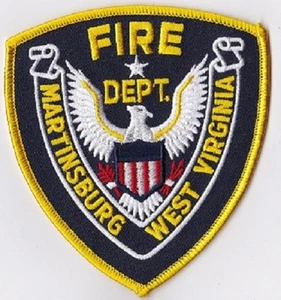 Feuerwehr Martinsburg WV Feuerwehr Patch  - Bild 1 von 1