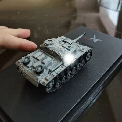 ARTISAN 1/72 German No. 3 Assault Gun Tank Snow Painting Finished Model - Image 1 of 4