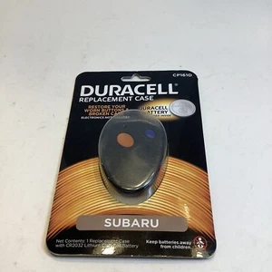 Duracell Plastic Black Automotive Double Sided Replacement Case for SubaruRemote - Picture 1 of 2
