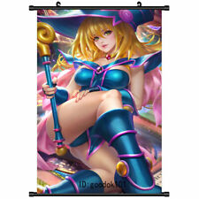 Beautiful Girl Dark Magician Girl Anime Wall Scroll HD Art Poster Room Decor