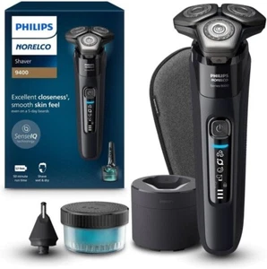 Philips Norelco Shaver Series 9400 Wet and Dry Electric Shaver S9606/80 - Picture 1 of 6