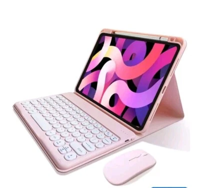 Pink Wireless Keyboard and Mouse Combo  for 9.7 inch size IPad. - Image 1 of 4