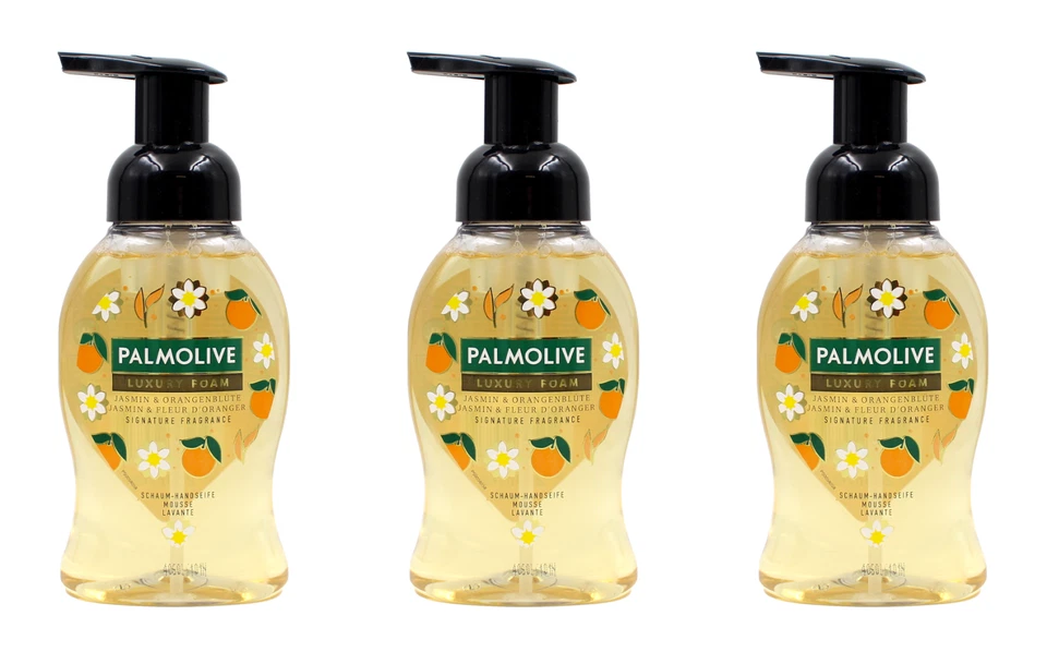Palmolive Schaum- Handseife Jasmin & Orangenblüte , 3x250ml EAN8718951257719 - Bild 1 von 1