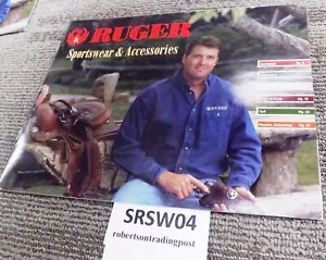 Ruger 2004 Sportswear & Accessories Catalog 35 Pages Color 8 1/2x11 New Cond - Picture 1 of 7
