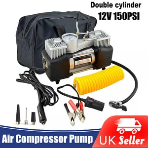 Van 4x4 SUV Bus Heavy Duty 150psi 12v Hi Speed Air Compressor Tire Inflator Pump - Picture 1 of 12