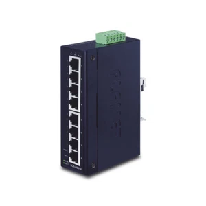 Planet IGS-801M 8-Port Gigabit Industrial Managed Layer 2 Switch / Dual Power - Picture 1 of 3