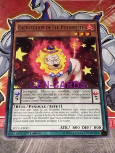 Carte Yu Gi Oh CACHECOLION DE FEU POTARTISTE SECE-FR001 x 3 - Picture 1 of 1