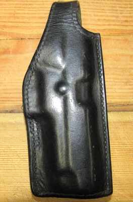 Vintage Safariland S & W 9mm #2 BLACK Leather Holster GOOD CONDITION - Image 1 of 3