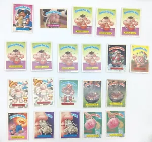Pegatinas vintage 1987 cubo de basura para niños TÚ ELIGES UNA 251a-262a individuales GPK - Imagen 1 de 24