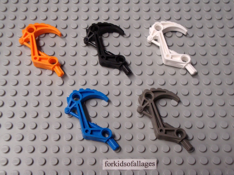 LEGO Technic / Bionicle Claw Hook with Axle 32551 PICK YOUR COLOR x1 - Image 1 of 1