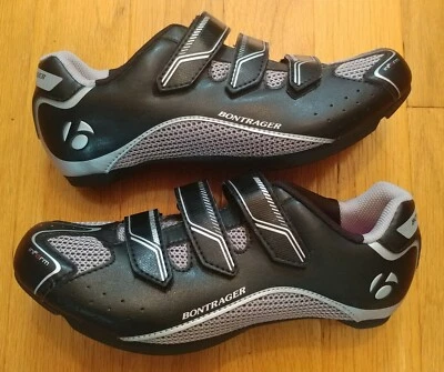 ZAPATOS DE CICLISMO BONTRAGER INFORM SOLSTICE 435724 4 TORNILLOS PARA MUJER NEGROS TALLA 9,5 NUEVOS SIN CAJA Foto 1 de 4