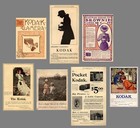 Extensive Collection KODAK ADS 1886-1923 $8 FREE SHIP