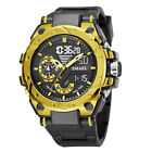 Sports Watches Military Waterproof Men's Watch Week Display Quartz Wristwatch