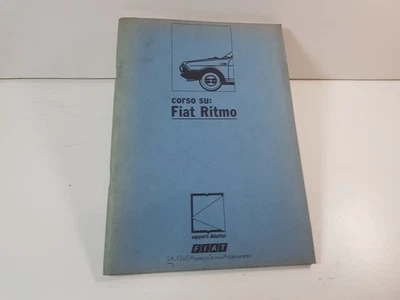 Manual de Taller Fiat Ritmo Curso Técnico Coche Monografía Educación Ed 1978 - Imagen 1 de 4