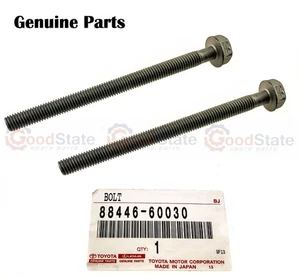 Genuine LandCruiser 80 79 78 Series 1HD 1HZ 3L A/C AC Idler Pulley Bolt Set x2 - Picture 1 of 4