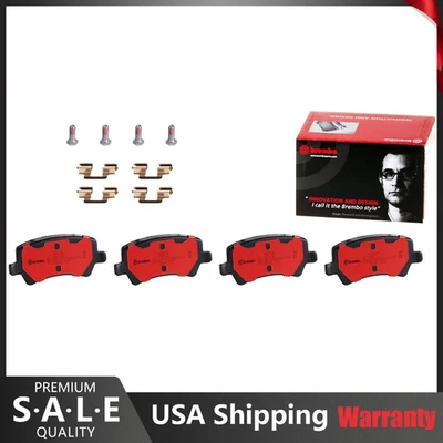 Conjunto de pastilhas de freio a disco traseiras de cerâmica Brembo para Land Rover LR2 Volvo S60 S80 V70 XC60 - Imagem 1 de 4