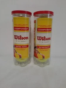 Wilson - Championship 3 Extra Duty Tennis Balls Can | NEW Sealed - Bild 1 von 4