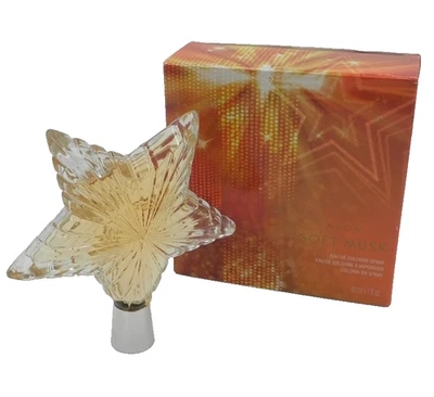 Avon Soft Musk Eau De Cologne Spray Perfume, Botella Estrella 1.7oz, Nuevo, Envío Gratis Foto 1 de 4