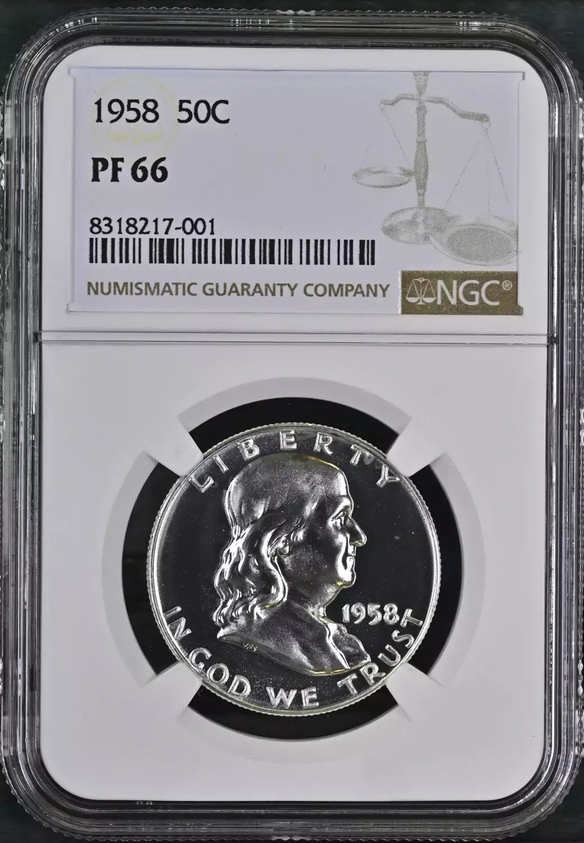 1958 D 50C MS 64 NGC認証 半ドルコイン 1958 D 50C MS | Coin Explorer | NGC