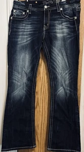 Miss Me Easy Boot For Buckle Ladies Jeans Size 30x31 MARP $109.50 - Picture 1 of 10