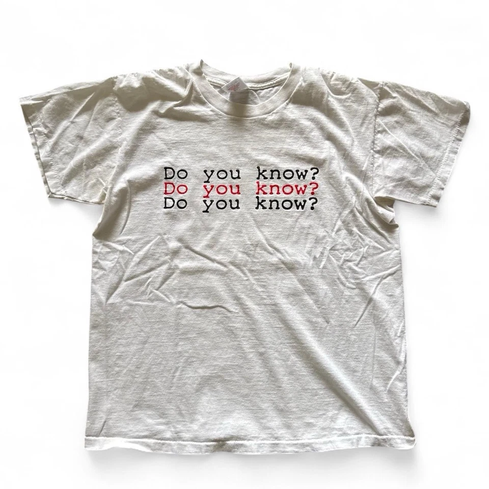 Vintage "¿Sabes?" Camiseta Nike Michael Jordan X Spike Lee Años 90 Talla M  Foto 1 de 4