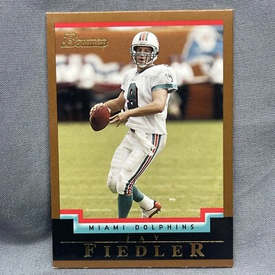 2004 Bowman Football Gold #2 Jay Fiedler - Image 1 of 2