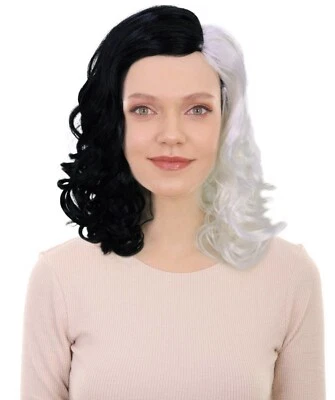 Adult Women's Monster Animated Blue Wig, Perfect for Halloween, HW-1903 - Image 1 of 4