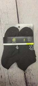 New Large 3-9 Black Champion Youth Low Cut Socks- 6 Pack - Picture 1 of 2