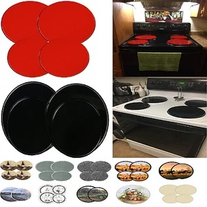 Stove Top Covers 4pcs Electric Cook Burner Oven Cover Kitchen Protector 15 Kinds - Picture 1 of 44