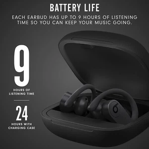 Beats by Dr. Dre Powerbeats Pro In Ear Wireless Headphones - Black - Picture 1 of 4