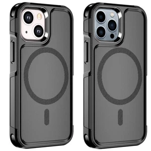 MagSafe Case For iPhone 16 15 14 13 Pro Max Shockproof Heavy Duty Military Cover - Picture 1 of 16