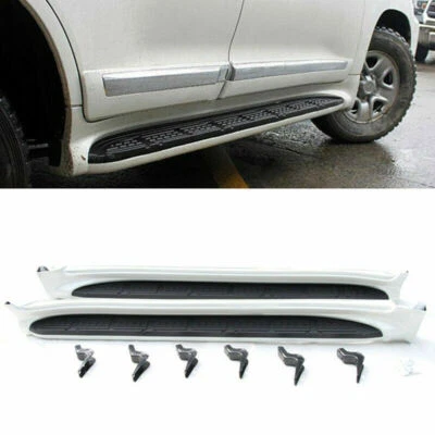Barra Nerf escalón lateral estribo 2 piezas para Lexus LX570 J200 2007-2020 Foto 1 de 4