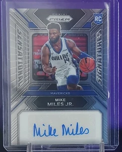 2023-24 Panini Prizm Basketball Mike Miles Jr. Rookie Sensational Signatures - Picture 1 of 2