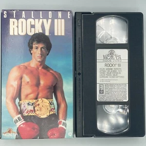 Rocky III (1982), VHS Movie, MGM Home Video (1990), Clubber Lang Mr. T - Picture 1 of 2