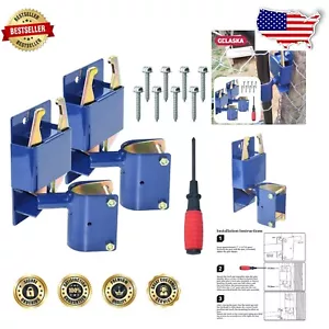 2 Pack Heavy Duty Two Way Gate Latch for Secure Farm & Ranch Gates - Picture 1 of 11