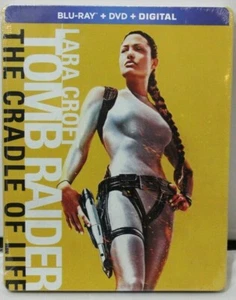Lara Croft Tomb Raider Cradle of Life: Steelbook - New - Blu-Ray, DVD, Digital - Picture 1 of 2