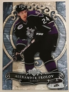 2007-08 ALEXANDER FROLOV UD ARTIFACTS SILVER PARALLEL INSERT #96 KINGS #011/100