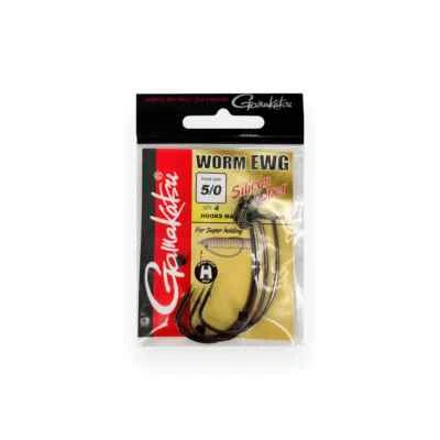 Gamakatsu Offest Hooks With Silicone Stopper Cheburashka Weedless Texas Carolina - Image 1 of 4