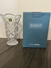 Waterford Crystal Marquis Footed Vase 8”