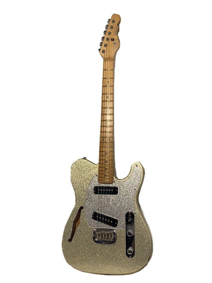 G&L электрогитара ASAT специальный тонкий 1997 жесткий чехол сделано в США серебро - Изображение 1 из 4