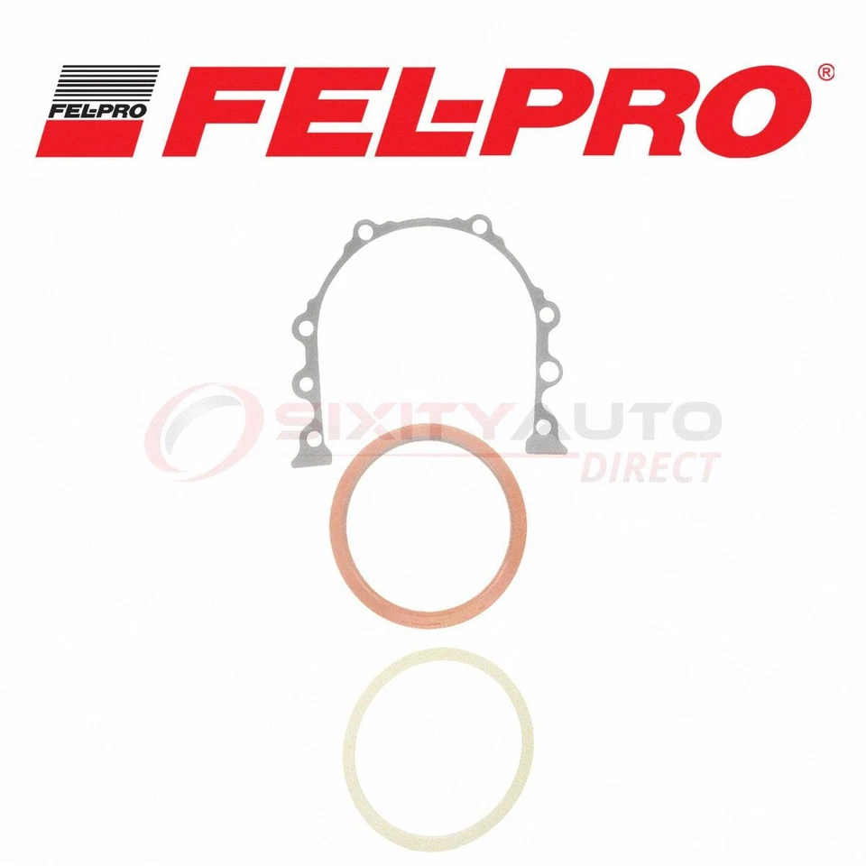 Fel-Pro Rear Engine Crankshaft Seal Kit for 1968-1974 Volvo 145 1.8L 2.0L L4 ws Foto 1 de 4