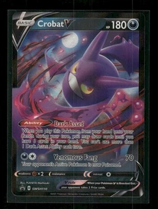 SWSH: Sword & Shield Promo Cards #SWSH110 Crobat V - Picture 1 of 2