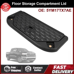 New Floor Storage Compartment Lid 5YM17TX7AE For 2019-2024 Dodge Ram 1500 3.6L - Picture 1 of 12