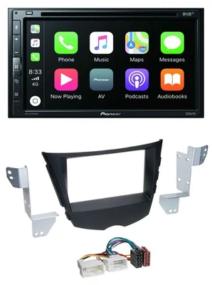 Pioneer DVD 2DIN MP3 DAB Bluetooth USB Autoradio für Hyundai Veloster FS ab 2011 - Bild 1 von 4