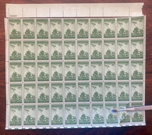 Scott 929 USMC Marines Iwo Jima Flagraising 3c Stamp Sheet Sheet Of 50 - Bild 1 von 1