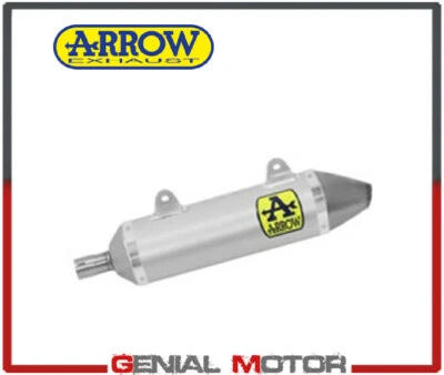 Auspuff Arrow Alum Zugelassen Thunder Endrohr Stahl Malaguti XSM 125 2019 > 2020 - Bild 1 von 2