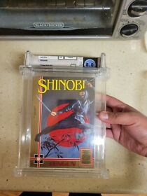 Shinobi nes tengen sealed wata 8.0 seal A++ Nintendo Entertainment System 1989