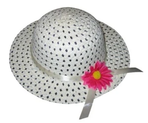 NUEVO "MARGARITA MARGARITA" Vestir Fiesta Niñas Pascua Sombrero de Paja Ropa Niño Pequeño Niño Té - Imagen 1 de 1